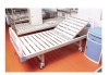 Movable Stainless steel hospital bed