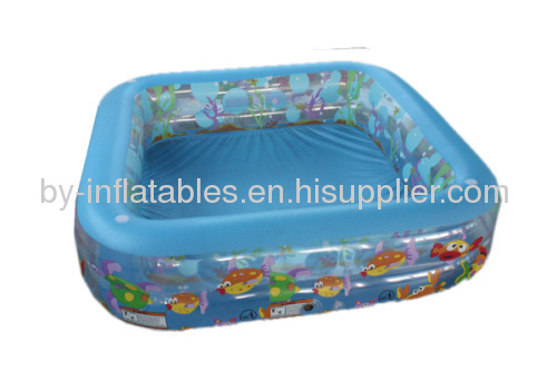 2 Ring PVC swimming pool