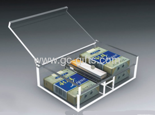 Small acrylic display boxes