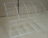 Transparent acrylic literature organizers