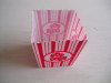 square plastic popcorn bucket container
