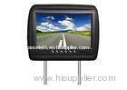 9 Inch TFT LCD DC12V Black Dual IR Multi - Language Car Headrest Monitor With English OSD Menu
