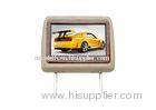 High Resolution AV In And Earphone Jack 9 Inch TFT LCD Car Headrest Monitors With Wireless Headphone