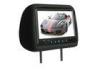 High Resolution Dual IR 16:9 Wide View Angle 7 Inch TFT LCD Headrest Monitor DVD With Touch Buttons