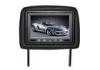 7 Inch TFT LCD English OSD DC12V Dual IR Multi - Language Car Headrest Monitors With Touch Buttons