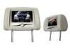 PAL, NTSC Two Way AV Input DC12V 7 Inch HD LED Car Headrest Monitors With 16:9 Wide View Angle