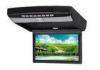 Black 9&quot; HD LED PAL, NTSC Anti - shock Multi - Language High Resolution Car Flip Down DVD Player