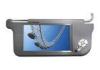 Grey Full Function Wireless Remote Control 9&quot; Car TFT LCD Sun Visor Monitors / Rear View Mirror Moni