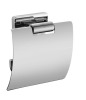 Oblong Brass Toliet Paper Holder with Cover of Toilet