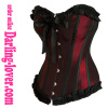 Dark Red Fashion Sexy Corset