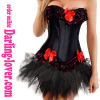 Black Classic Fashion Hot Sale Corset & Dress