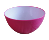 Two Tone Plastic Salad Bowl in Dia.25cm