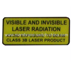 silk printing warning nameplates supplier