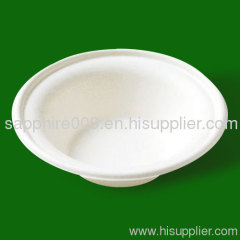 eco-friendly disposable paper tableware 340ml paper bowl