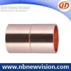 Copper Coupling with Rolled Stop