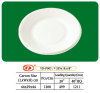 eco-friendly disposable paper tableware 8 inch paper plate