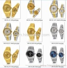 Lovers' fashionable mechancial watches