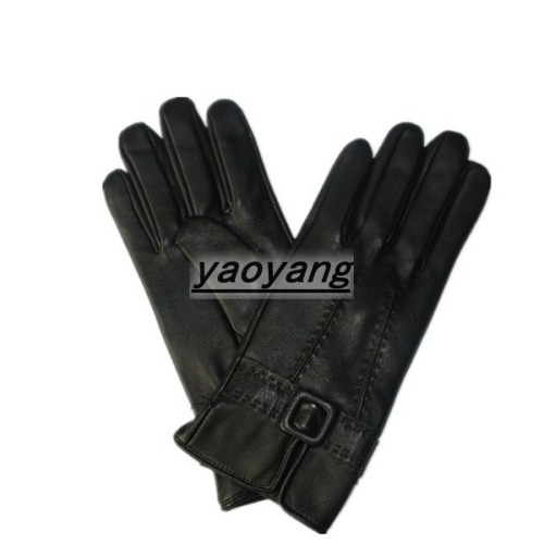 good style and hiqh quality ladies warm leather gloves