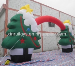 Inflatable Christmas Tree Arch, Christmas Decoration