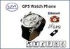 PT202E Dual Time Personal GPS Watch Phone / GPS Wrist Watch Tracker with GPS, AGPS, SOS