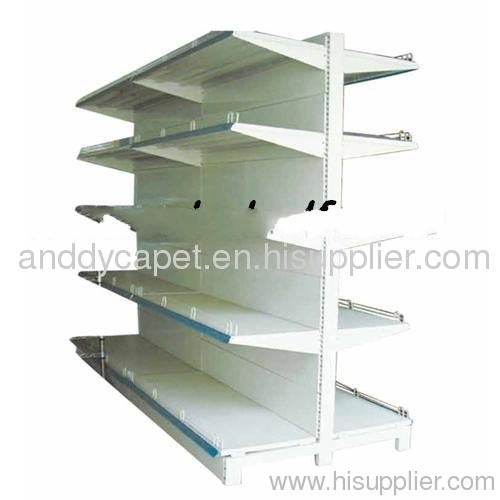 Supermarket&store display equipment/metal gondola storage shelf&rack system