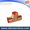 Copper Pipe Tee Fitting