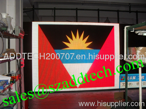Outdoor LED Panel Display installed in Antigua and Barbuda