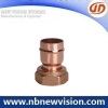 Solder Ring Coupling with Brass Fitting