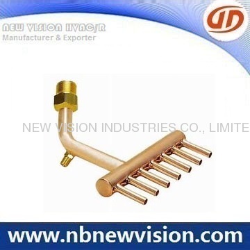 HVAC Copper Pipe Assembly