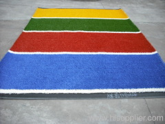 multicolor artificial grass for running track