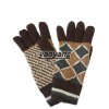 fashion style and high quality mens knitted gloves