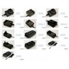 AC/DC power adaptor full range from 3W-100W CE UL CB ROHS approval