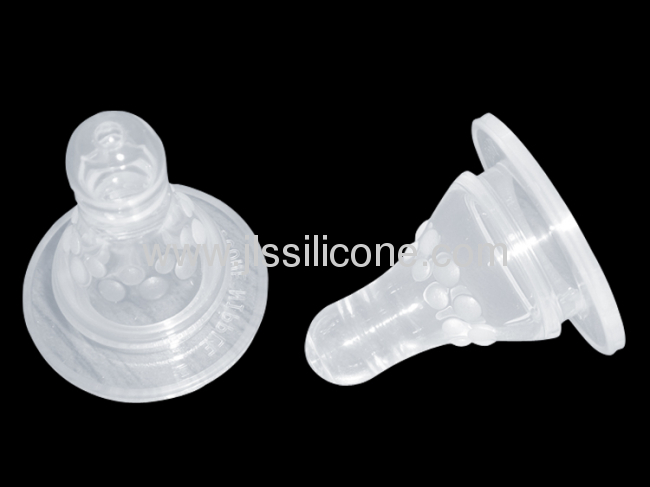 FDA silicone baby nipple