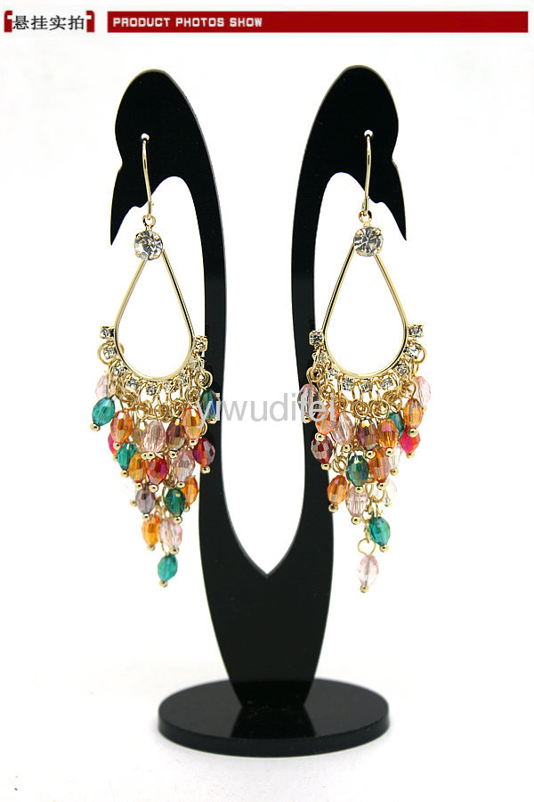 fashion handmade diamond jewelry earring 