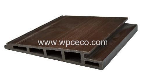 ECO-E166X20 Nature extrusion WPC Wall Hollow Panel