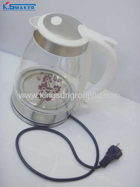 cordless electric glass kettle 1.8L