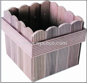 Outdoor Wpc Flower Box with Long lifetime