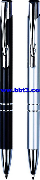 Metal promotional ballpoint pen with lacquer barrel