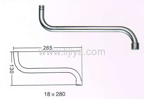 spout faucet tube faucet spout,brass tubular,spout tubular,faucet accessories 