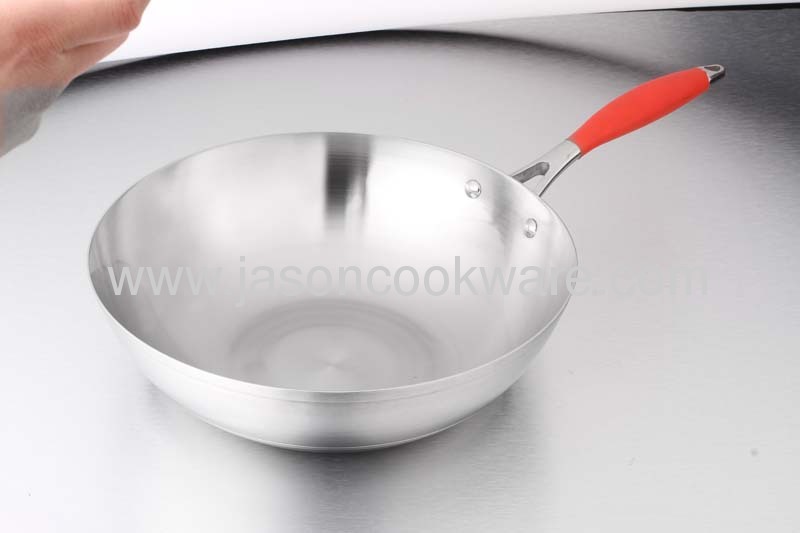 30 cm Stainless Steel wok
