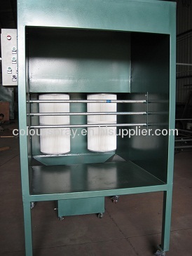 portable powder coating booth