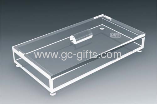 Clear acrylic gifts display cases