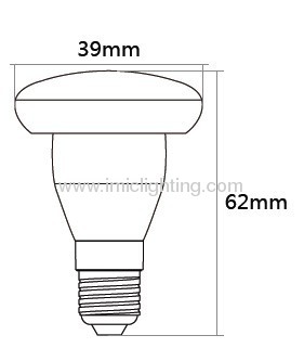 3W Ceramic LED bulb 