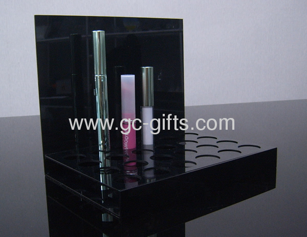 Retail cosmetics display holder