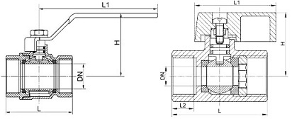 Brass Ball Valve for Plumbing