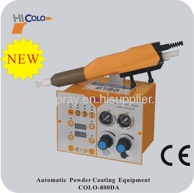 Automatic powder spray gun