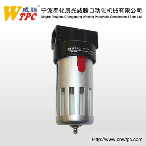  oil water separator pneumatic tools cylinder air source treatment units air pipe systemPU tube airtac BF3000