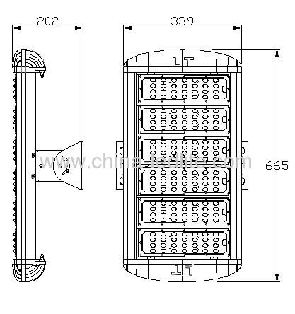 LED 180W Transformer Tunnel Lighting