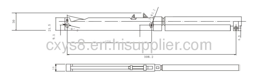 soft closing system sliding door damper YDP-0562