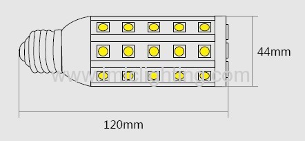 9W / 12W LED corn bulb